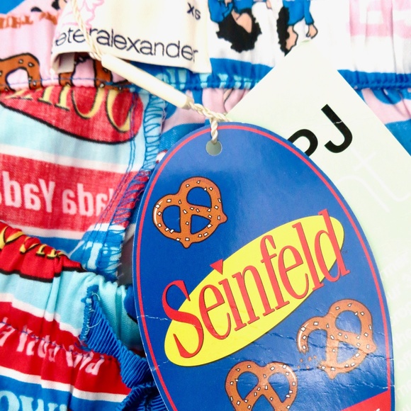 NEW! Peter Alexander Seinfeld Pajama Pants SZ XS - Picture 5 of 8